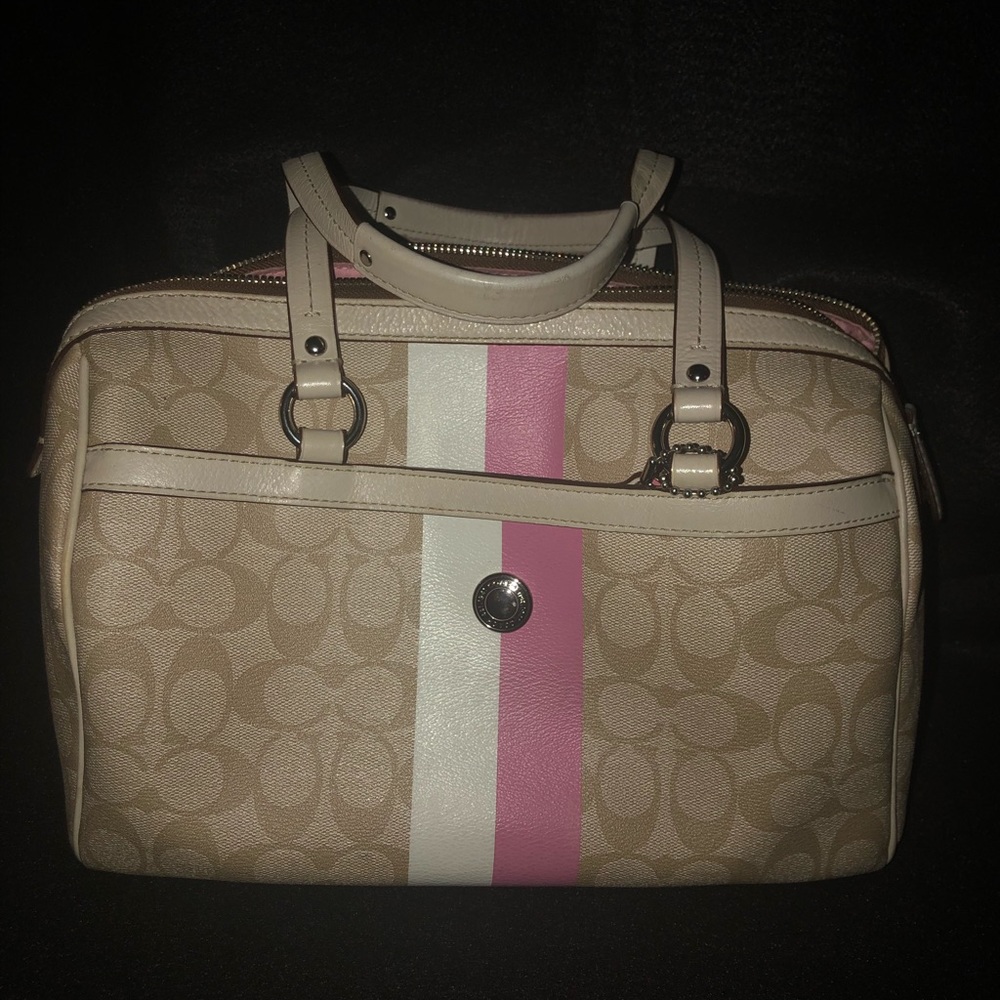 Coach barrel handbag